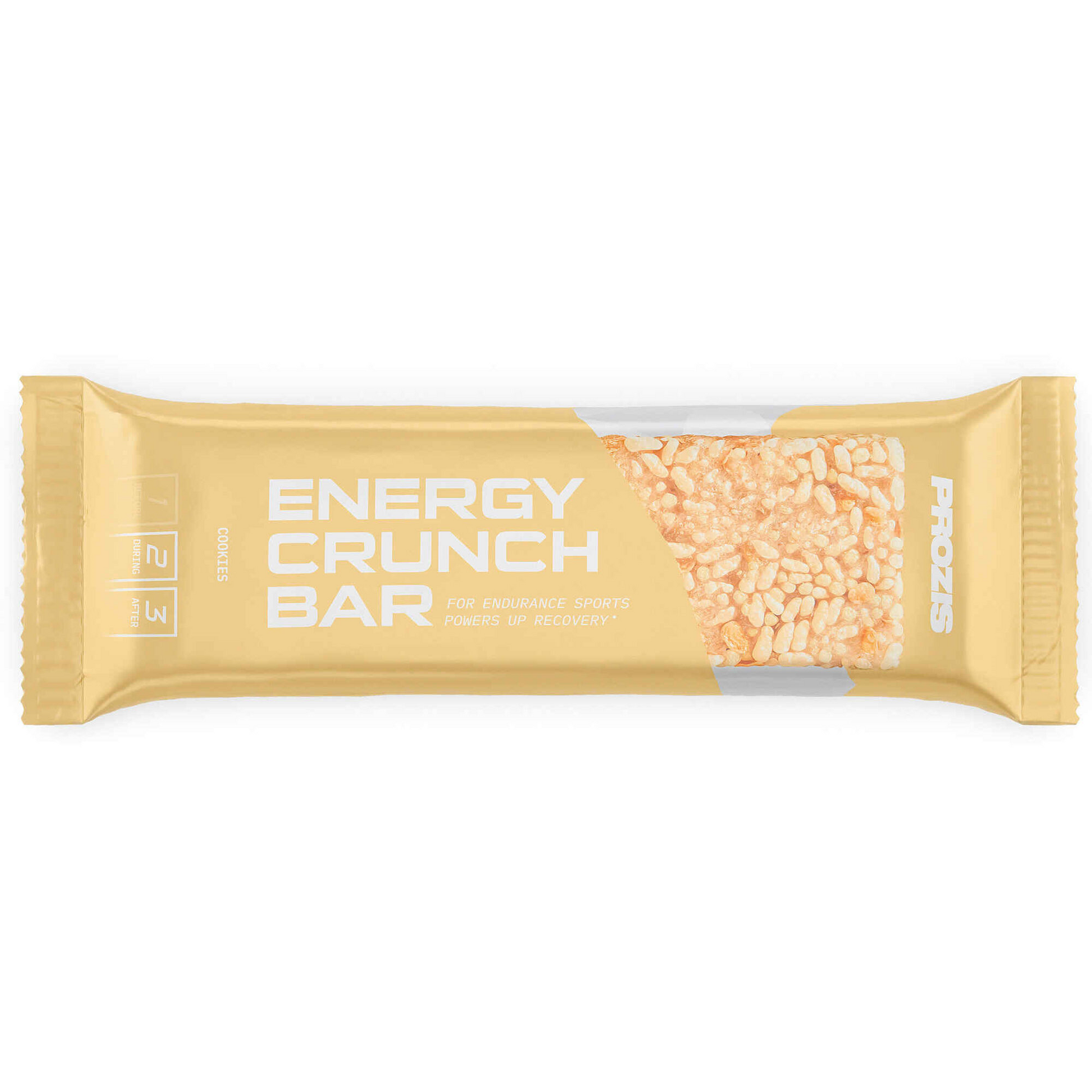 Crunch Bar Energy Bar 40 g Crunchy Cookies Bite Prozis cereal and protein bars energy snacks