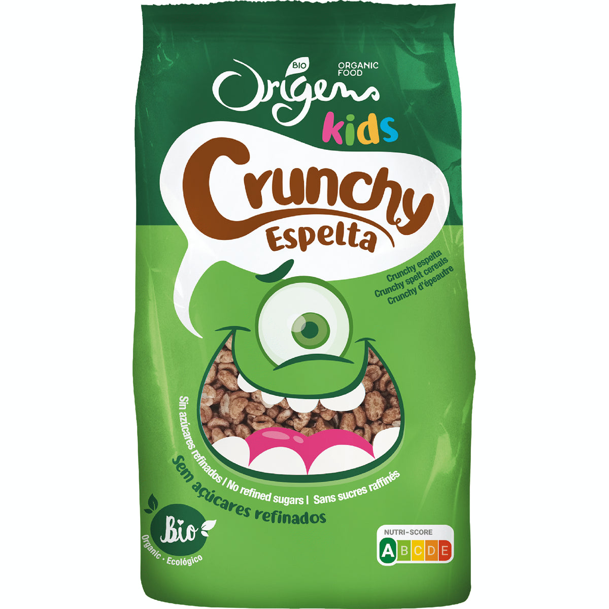 Origens Bio Crunchy Kids Organic Spelt Cereal 125g