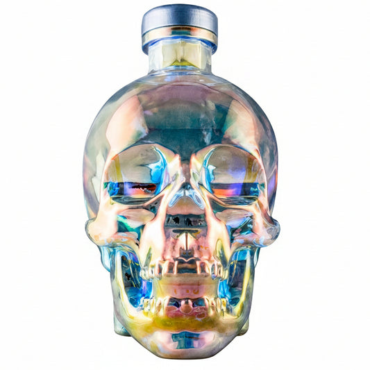 Crystal Head Aurora Vodka 700ml 40% ABV premium Canadian vodka in iridescent skull bottle for collectors, gifting and cocktails