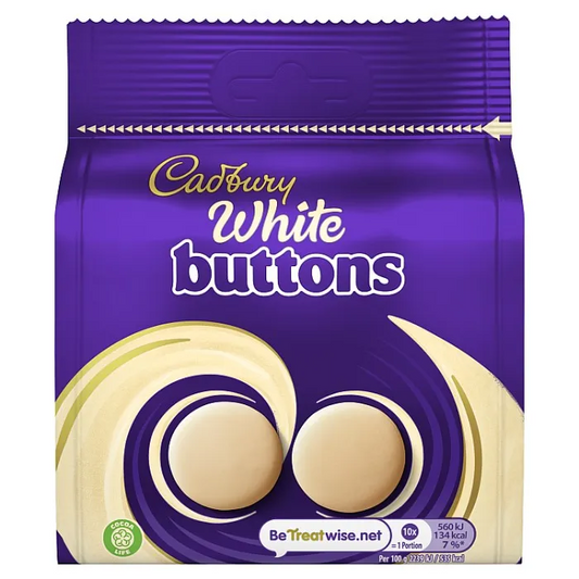 Dairy Milk White Buttons 85g