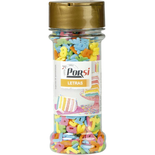 Porsi Decorative Letter Sprinkles 50g