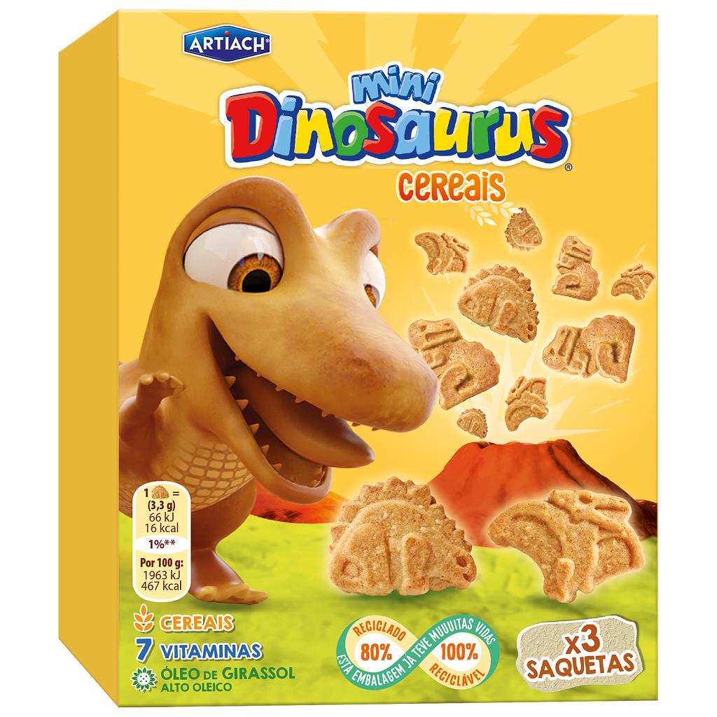 Artiach Mini Dinosaurus Cereal Biscuits 120g
