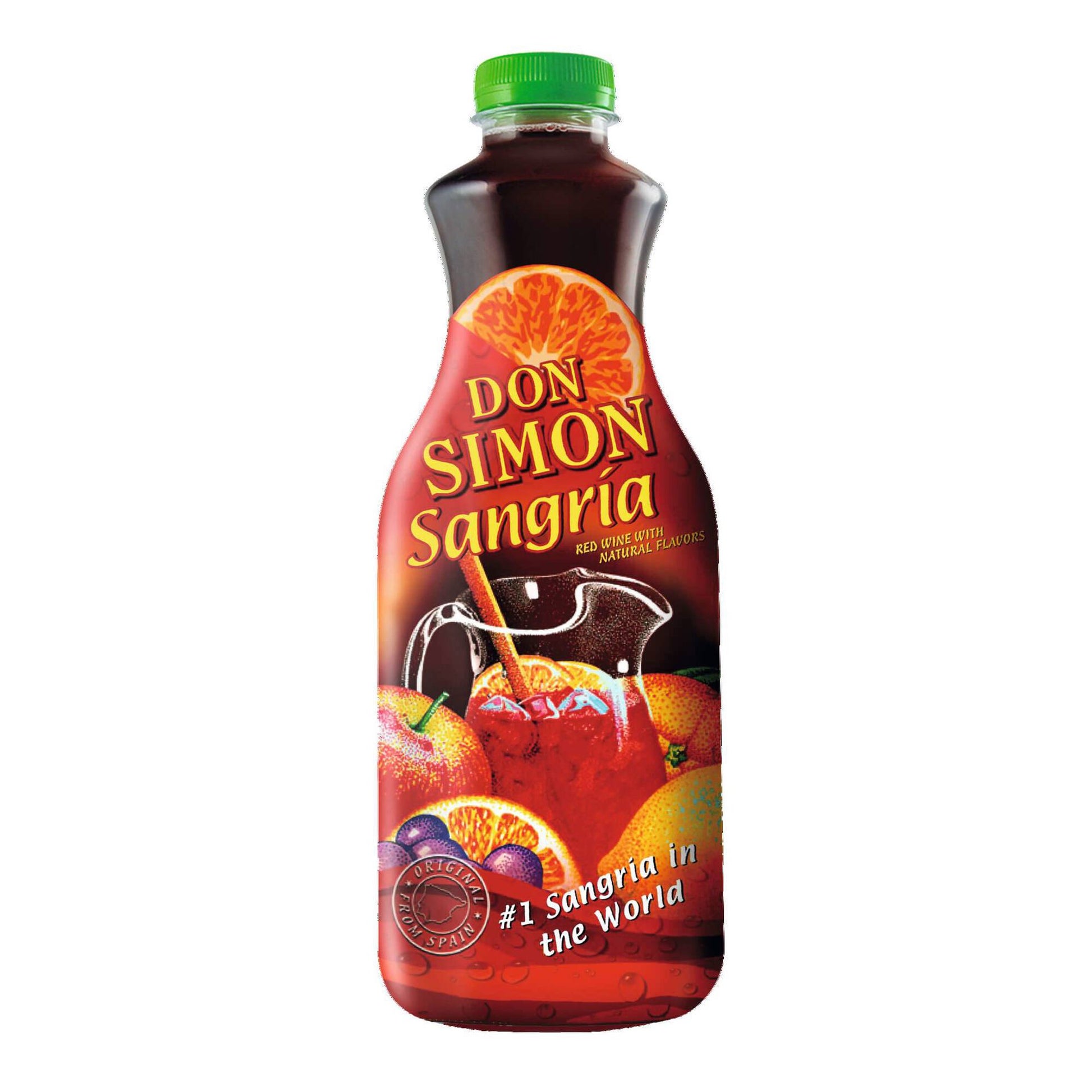 Don Simon red sangria 1.5L 7% ABV Spanish sangria fruity wine drink citrus refreshing party drink Sparkling Wine Beer Spirits and Wine