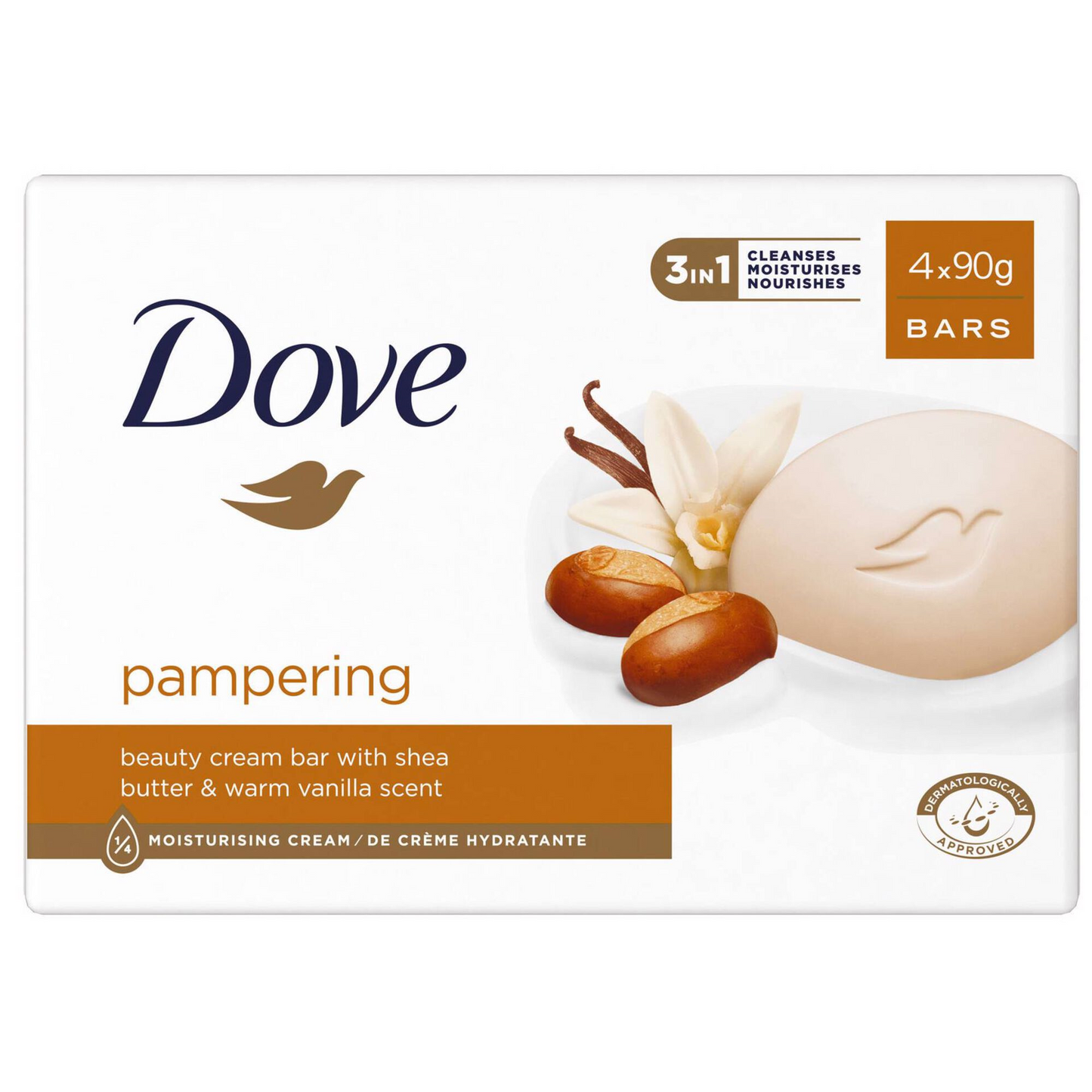 Dove Shea Butter Moisturizing Solid Soap Dove 4x90g