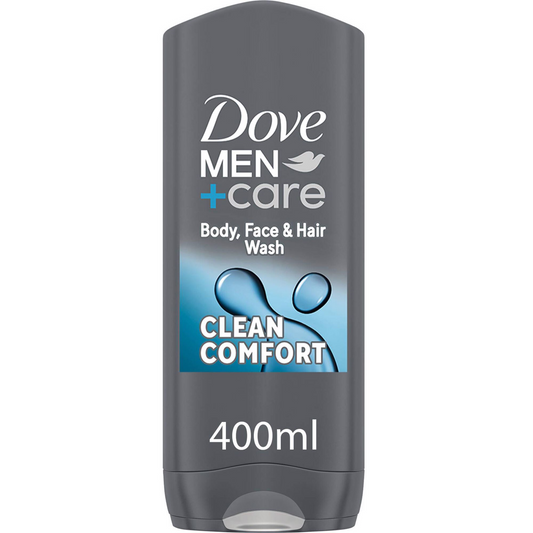 Dove Men+Care Clean Comfort Shower Gel 400ml – Fresh Daily Care for Men