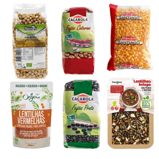 Dried Beans and Vegetables