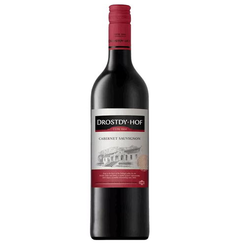 Drostdy Hof Cabernet Sauvignon Western Cape – 750ml Bottle (14% ABV) | Classic South African Red Wine