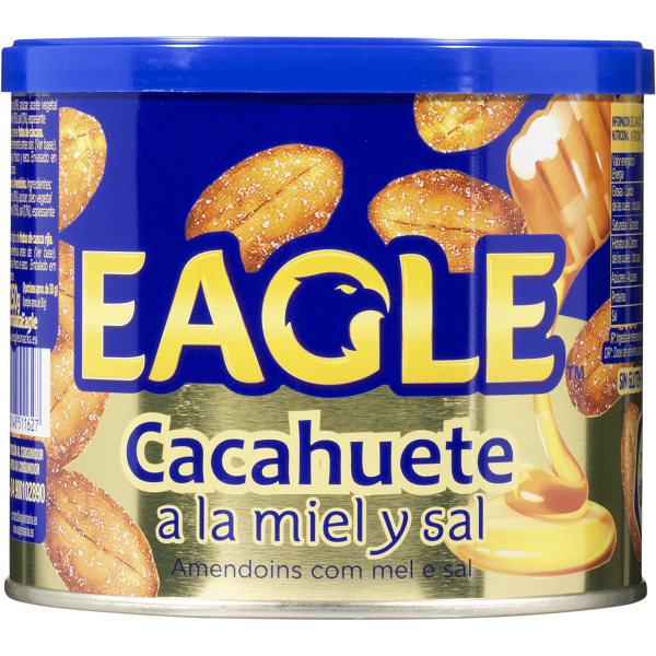 Eagle Honey and Salted Peanuts 250 g sweet and salty honey roasted peanut snack nuts collection