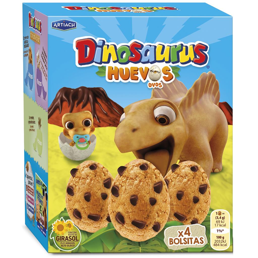 Artiach Dinosaurus Eggs with Chocolate 140g