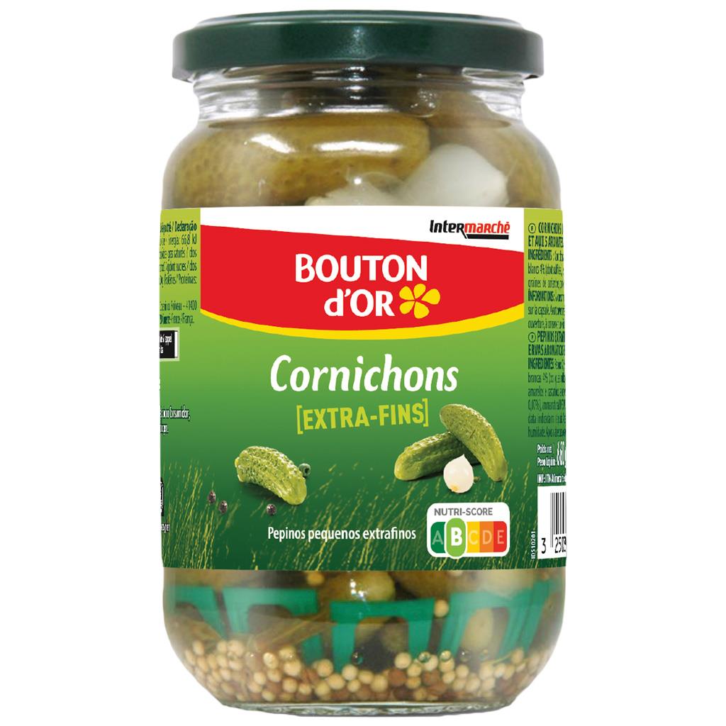 Bouton d'Or Extra Fine Gherkins 680g