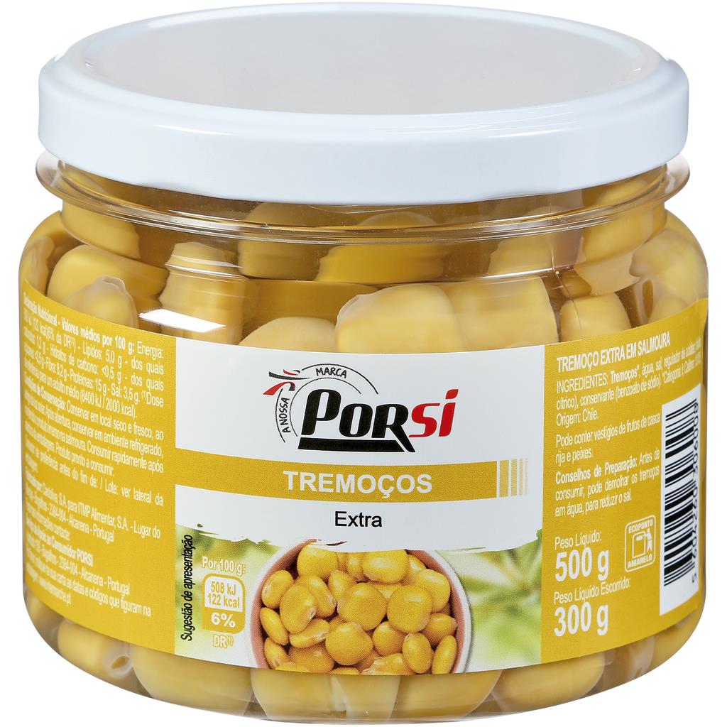 Porsi Extra Quality Lupin Beans in Brine 300g
