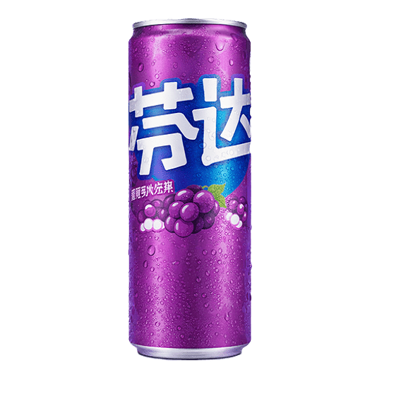 Fanta Grape 330ml Japanese grape soda soft drink fizzy beverage carbonated drink refreshing grape soda Japan