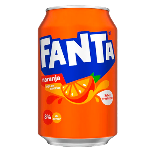 Fanta Orange 330ml orange soda citrus soft drink fizzy beverage carbonated drink refreshing orange soda Europe