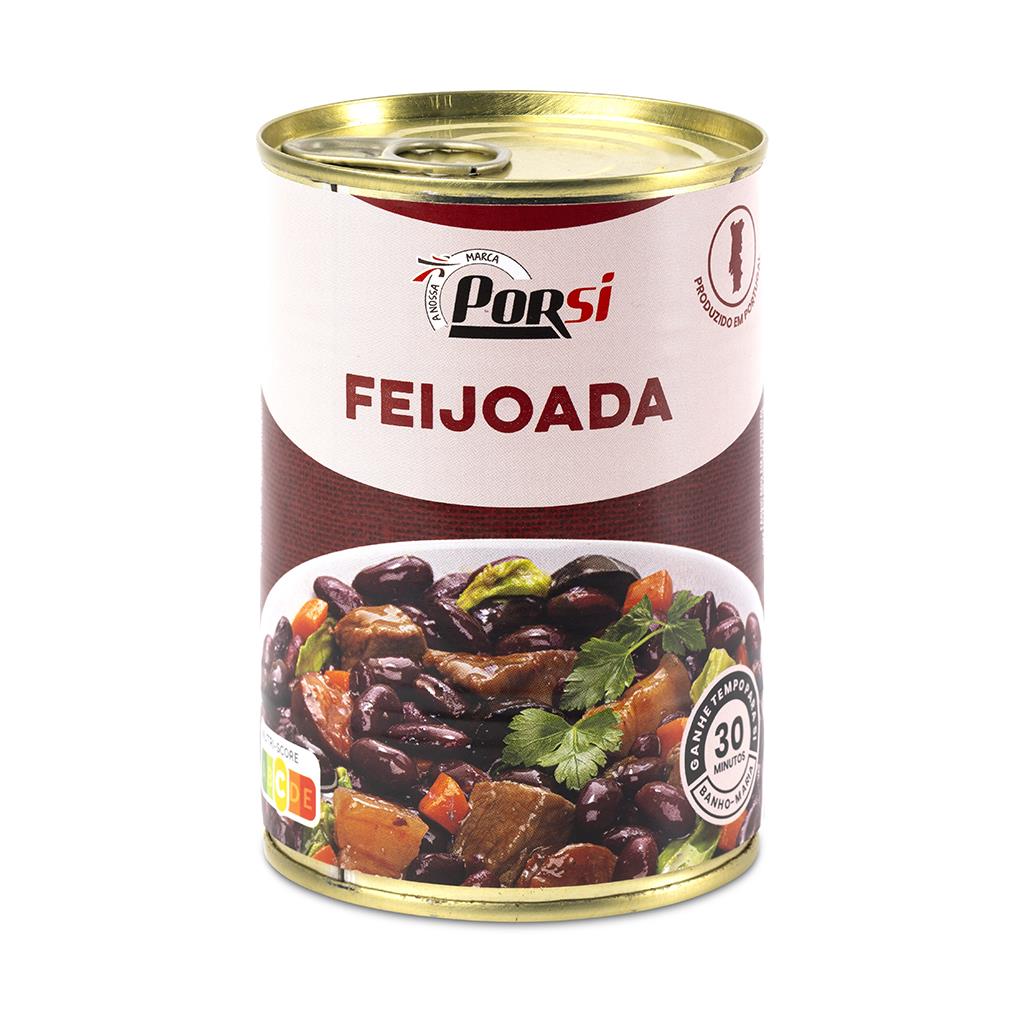 Porsi Feijoada Bean and Pork Stew 420g