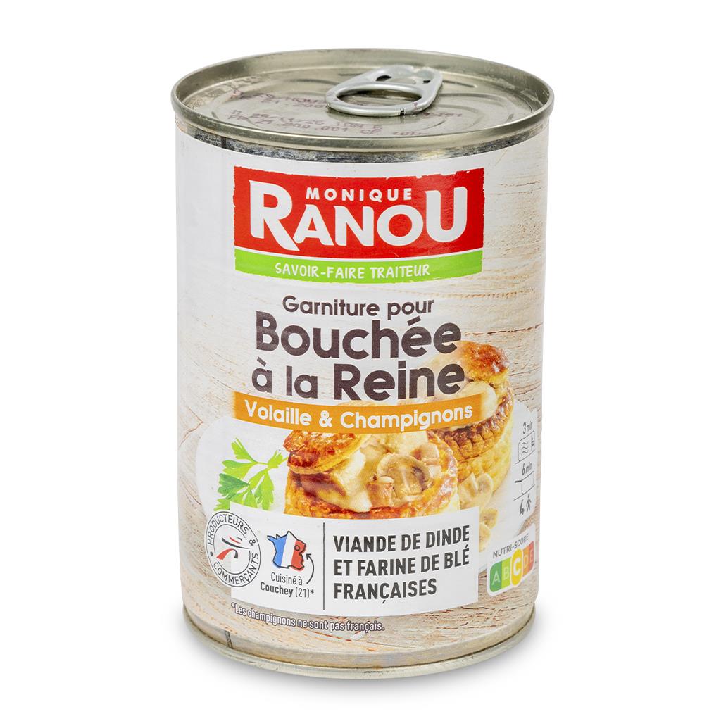 Monique Ranou Bouchée à la Reine Turkey and Mushroom Filling 400g