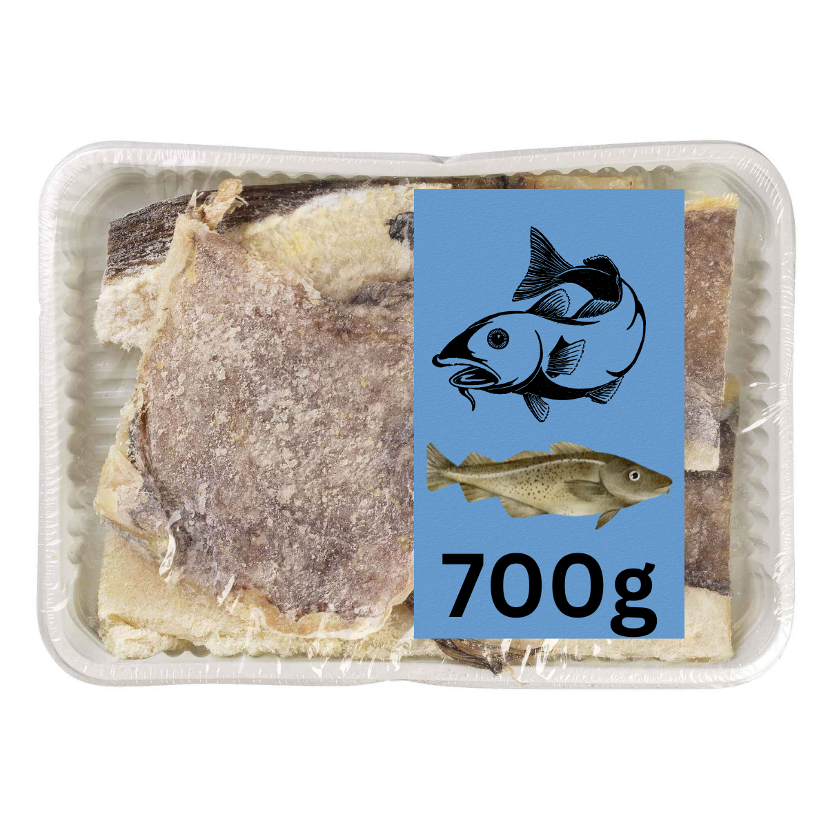 Bacalhau Dried Codfish Flanks 700g