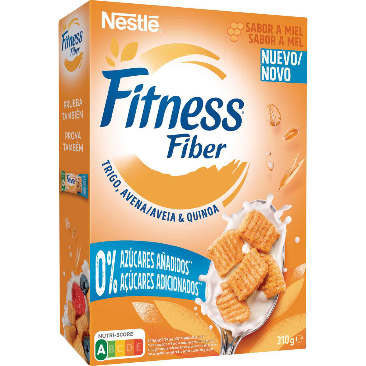 Nestlé Fitness Fibre Oat and Quinoa Honey Flavour 310g