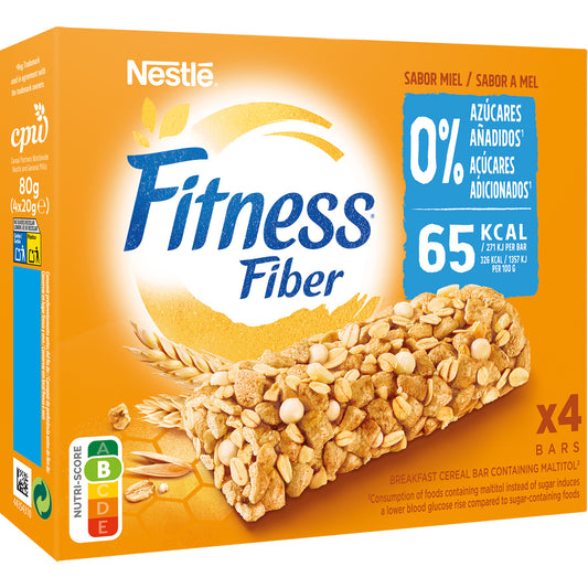 Nestlé Fitness Wheat Oat Quinoa and Honey Bars 80g