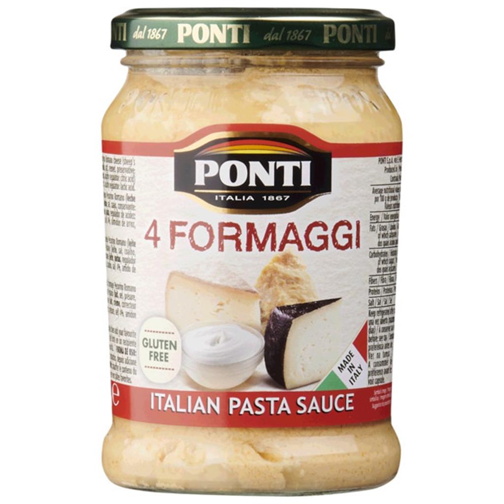 Ponti Four Cheese Sauce 280g