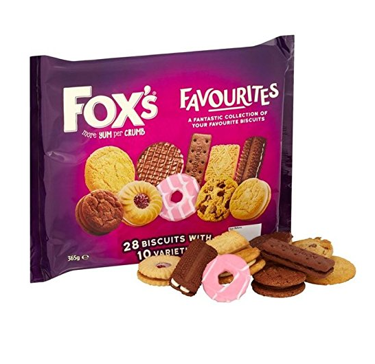 Foxs Fox’s Favourites Biscuit Selection – 350g Pack | Assorted British Biscuits for Every Occasion – biscuit assortment gift tin – Cookie Assortment – Biscuits, Butter Cookies and Gift Tins