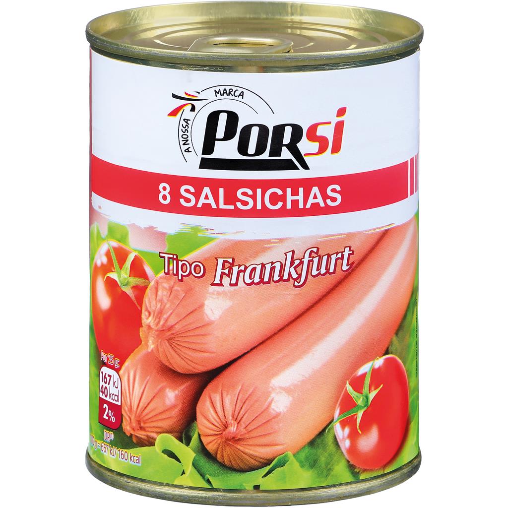 Porsi Frankfurt Sausages 8 Pack