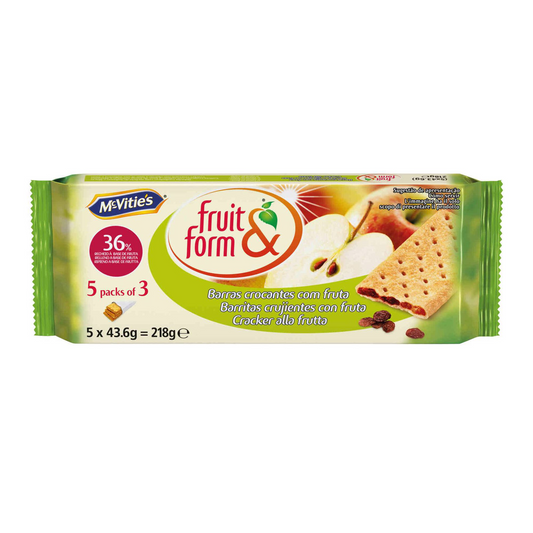 Fruit & Form Apple and Cinnamon Cookies McVitie's 218g