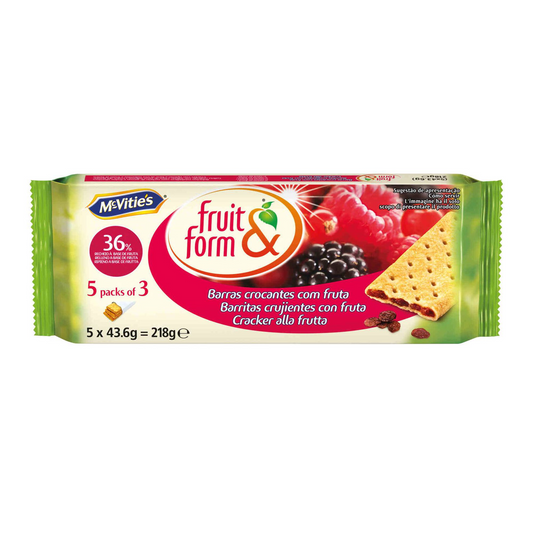 Fruit & Form Wild Berries Cookies McVitie's 218g