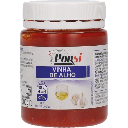 Porsi Vinha de Alhos Garlic and Wine Marinade 200g