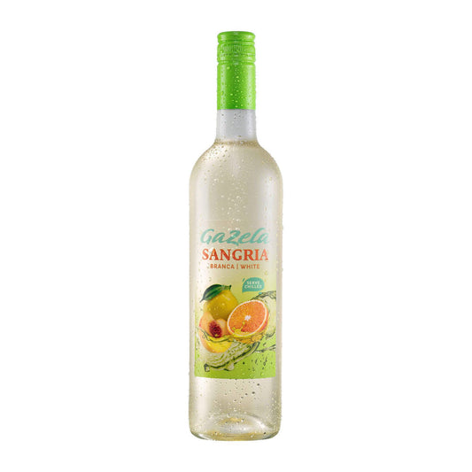Gazela white sangria 750ml 8% ABV Portuguese sangria fruity citrus refreshing light sparkling wine drink Sparkling Wine Beer Spirits and Wine