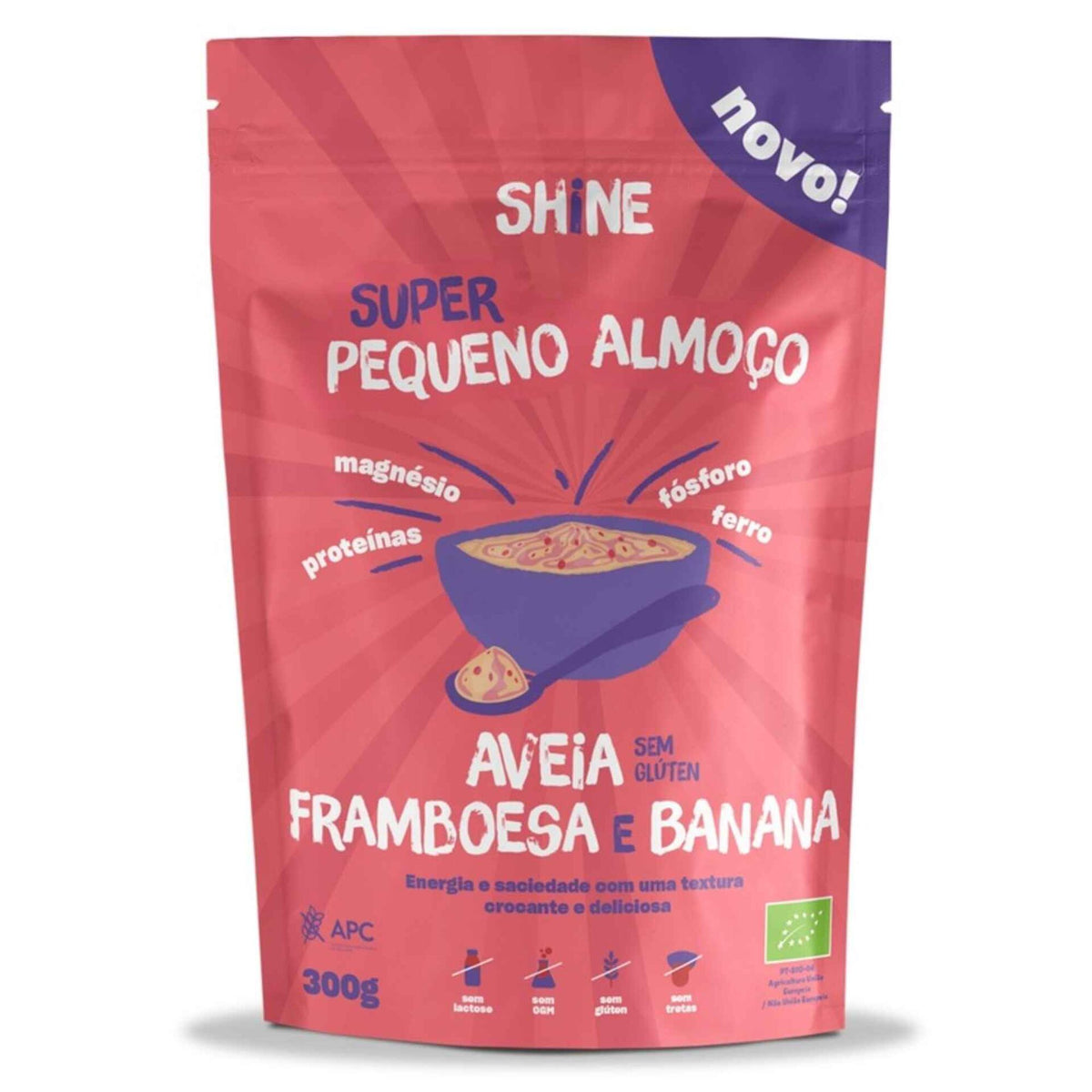 Shine Gluten Free Porridge Raspberry and Banana 300g