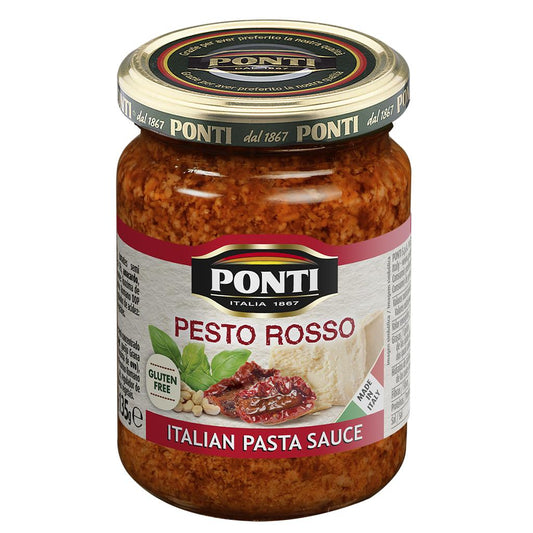 Ponti Gluten Free Pesto Rosso 135g