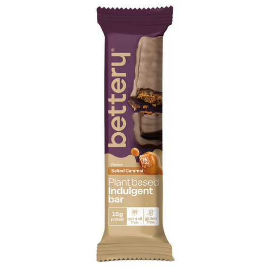 Gluten Free Indulgent Salted Caramel Plant Protein Bettery 55g