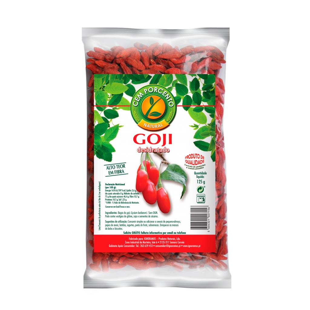 Cem Porcento Goji Berries 125g