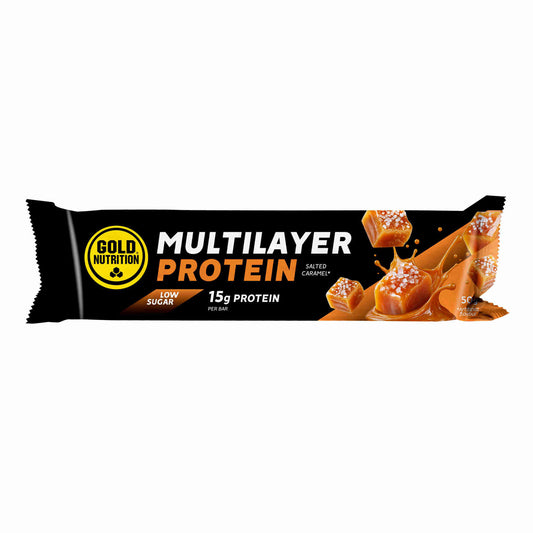 Gold Nutrition Low Sugar Protein Bar Salted Caramel 50g