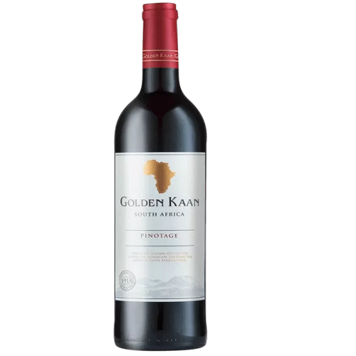 Golden Kaan Pinotage – 750ml Bottle (14% ABV) | Signature South African Red Wine