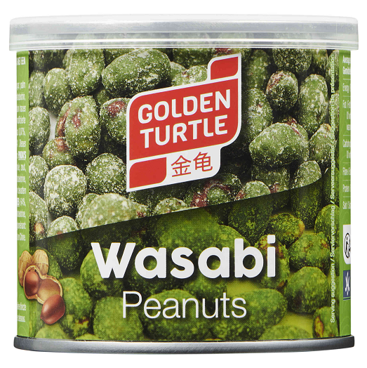 Golden Turtle Wasabi Peanuts 140 g spicy coated peanut snack crunchy nuts collection bold savoury flavour