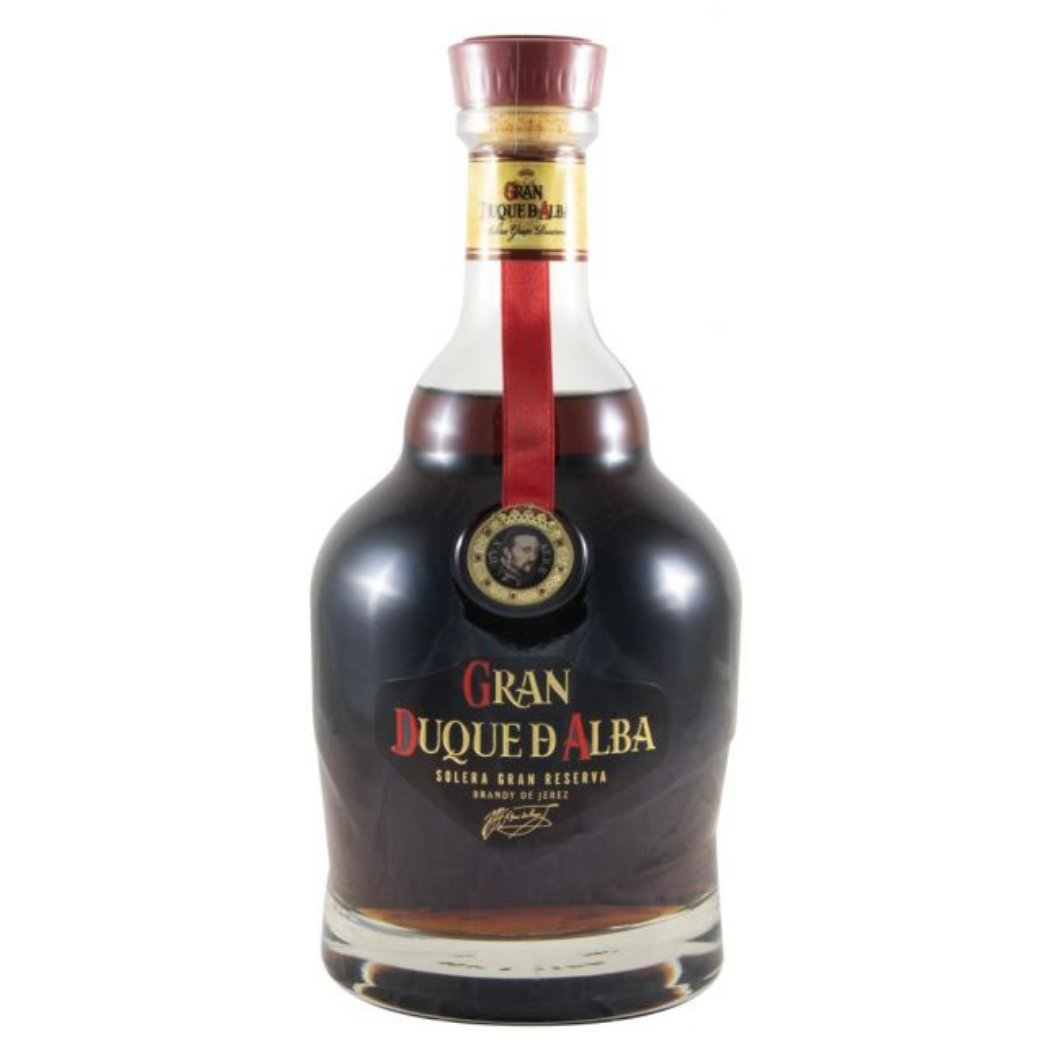 Gran Duque de Alba Solera Gran Reserva Brandy 700ml 40% ABV Spanish Brandy de Jerez aged 12 years in Oloroso seasoned American oak