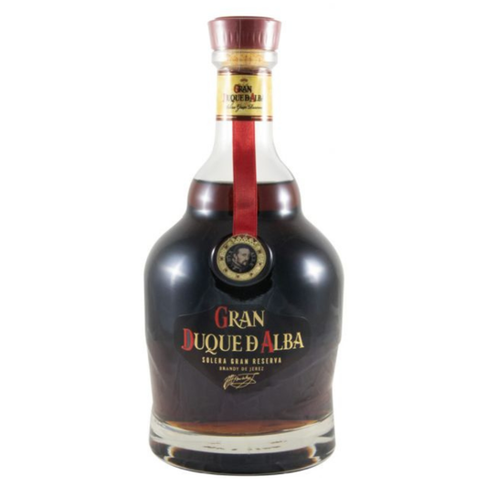 Gran Duque de Alba Solera Gran Reserva Brandy 700ml 40% ABV Spanish Brandy de Jerez aged 12 years in Oloroso seasoned American oak