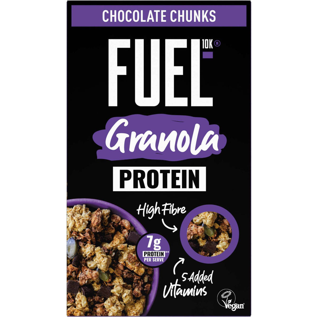 FUEL10K Chocolate Chunks Granola 400g