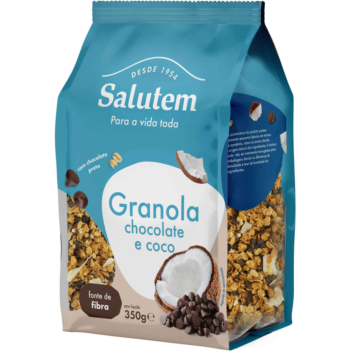 Salutem Granola with Dark Chocolate and Coconut 350g