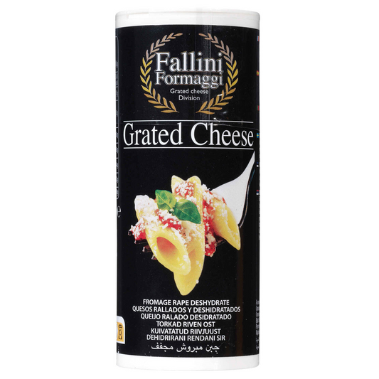 Grated Cheese Powder Fallini 80 g dairy grated cheese topping cheeses gourmet selection collection