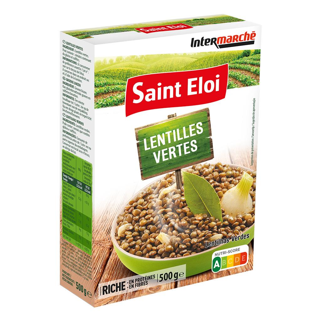 Saint Eloi Green Lentils 500g