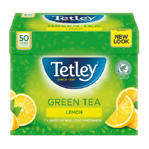 Tetley Green Tea Lemon 50 Sachets Free Clearance 1 Per Customer BB 31.12.2024