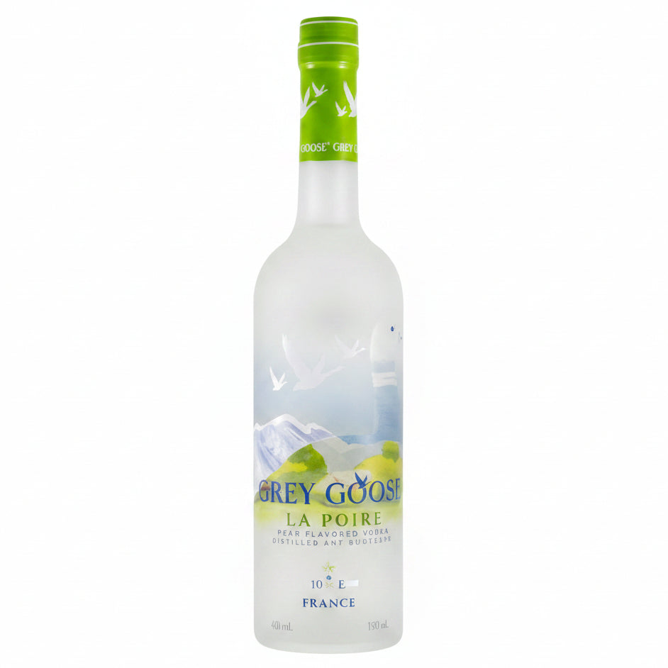 Grey Goose La Poire Vodka 700ml 40% ABV premium French pear flavoured vodka for pear Martinis, cocktails and entertaining