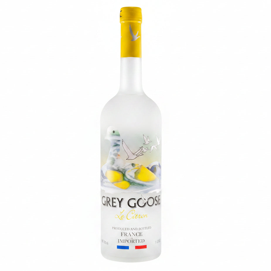 Grey Goose Le Citron Vodka 1L 40% ABV Lemon Vodka