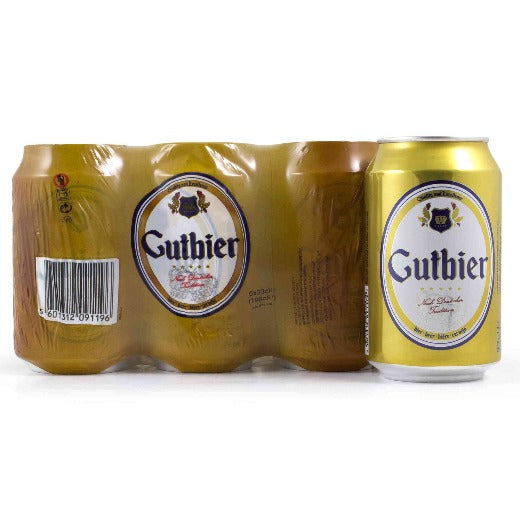 Gutbier German Lager 6-pack – classic refreshing beer – German Beers and Lagers