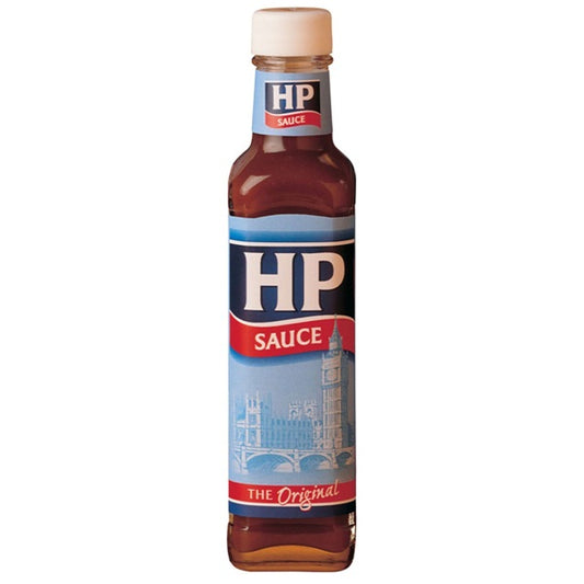 HP The Original Squeezy 225 g brown sauce British table sauce classic tangy savoury condiment Table Sauces