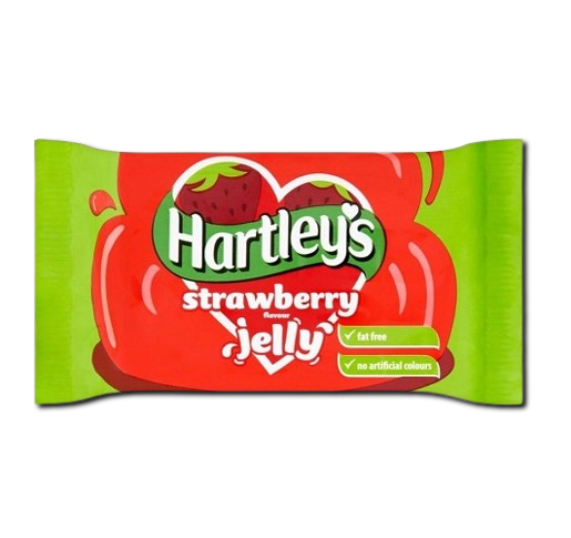 Hartley’s Strawberry Jelly 135g Clearance Sale BB 30.01.2025