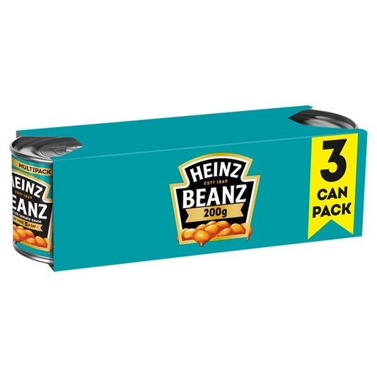 Heinz Baked Beans In Tomato Sauce 3 X200g