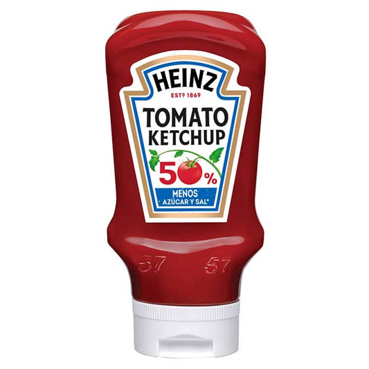 Heinz Top Down Reduced Salt Ketchup 550g